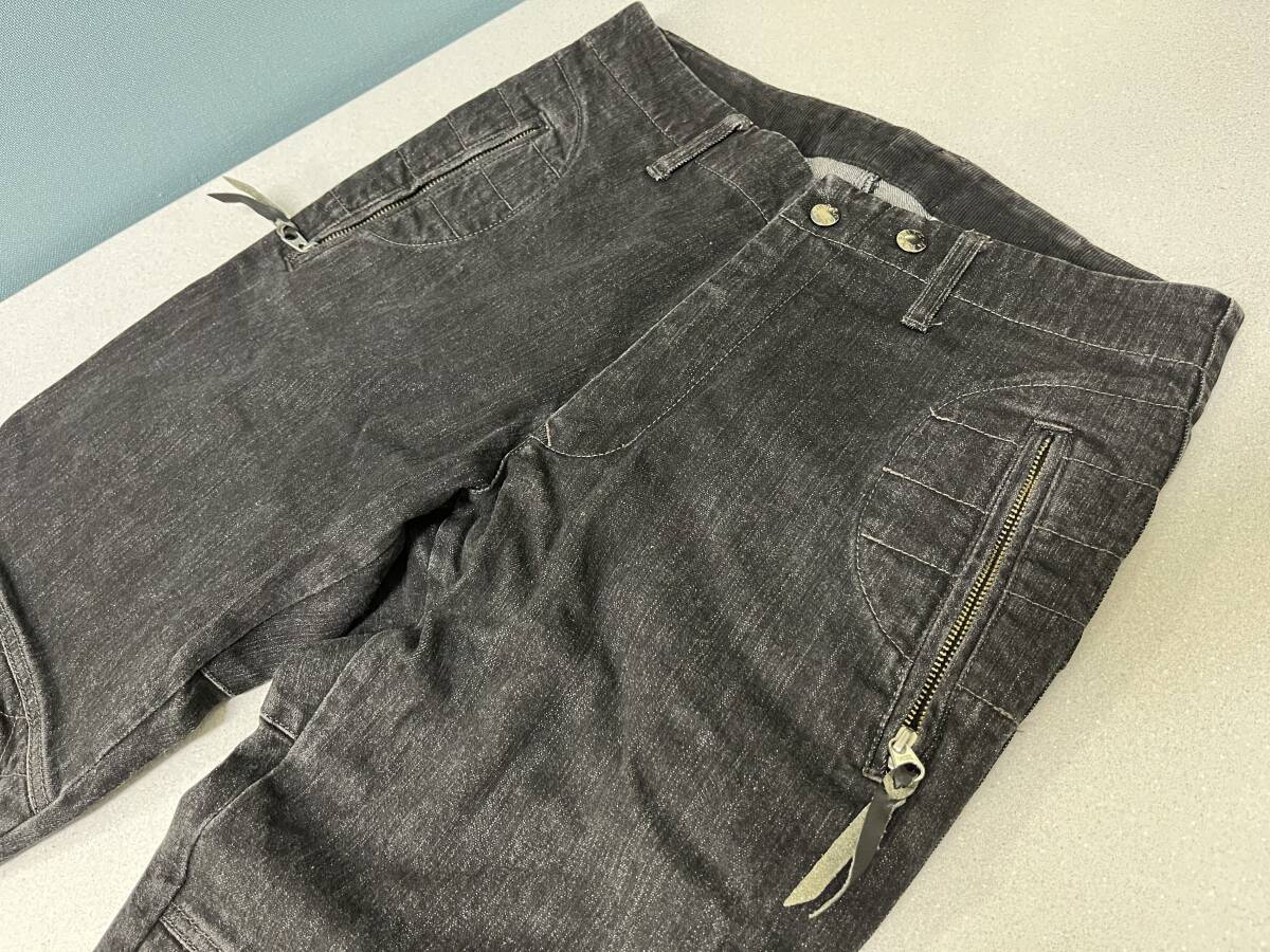 MaxFritz( Max flitsu) Denim Scrambler брюки черный размер 48 продается отдельно колени протектор приложен б/у товар