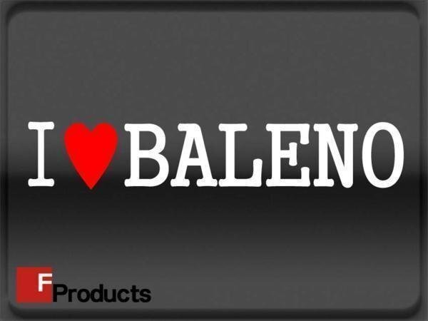Fproducts アイラブステッカー■BALENO/アイラブ バレーノ_画像1