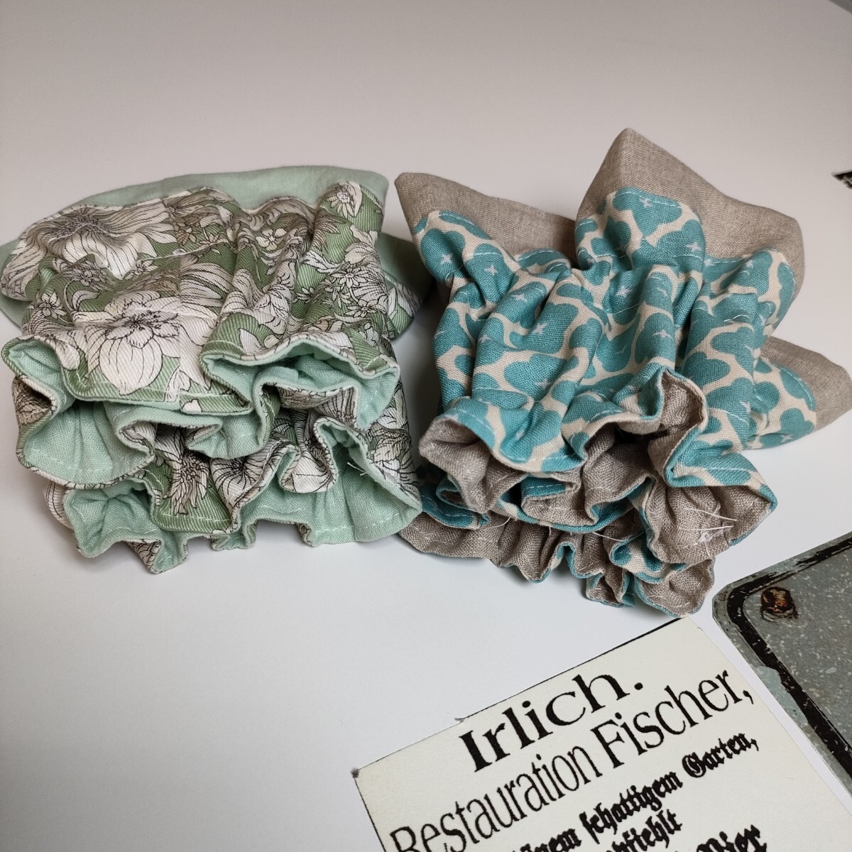 9★　アームカバー　２組セット　★　長袖の季節の水仕事や庭仕事に　★_画像4