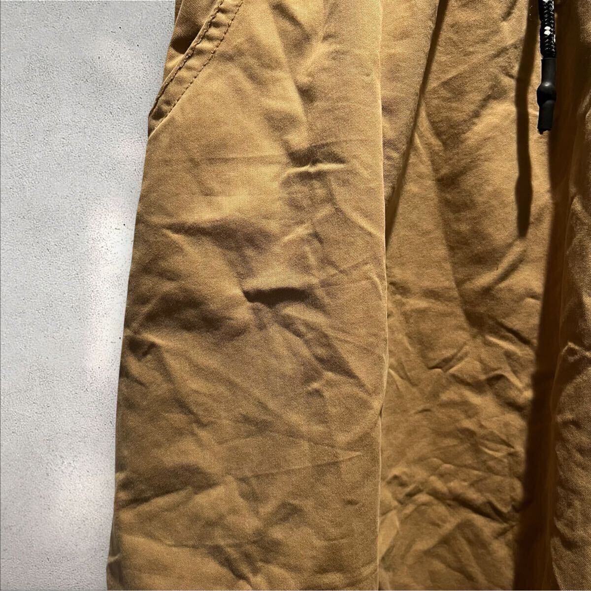 ザラ　スカートカーキ　ウエストゴム、紐　フレアシルエット　XS ZARA スカート_画像5