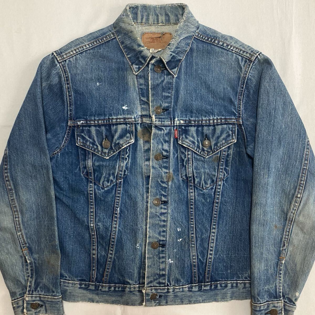 60s〜 リーバイス 70505 BIGE ヴィンテージ オリジナル(LEVIS 1st 2nd 3rd 506XX 507XX 558 557 71205 501 505 66前期 などお好きな方に)_画像1