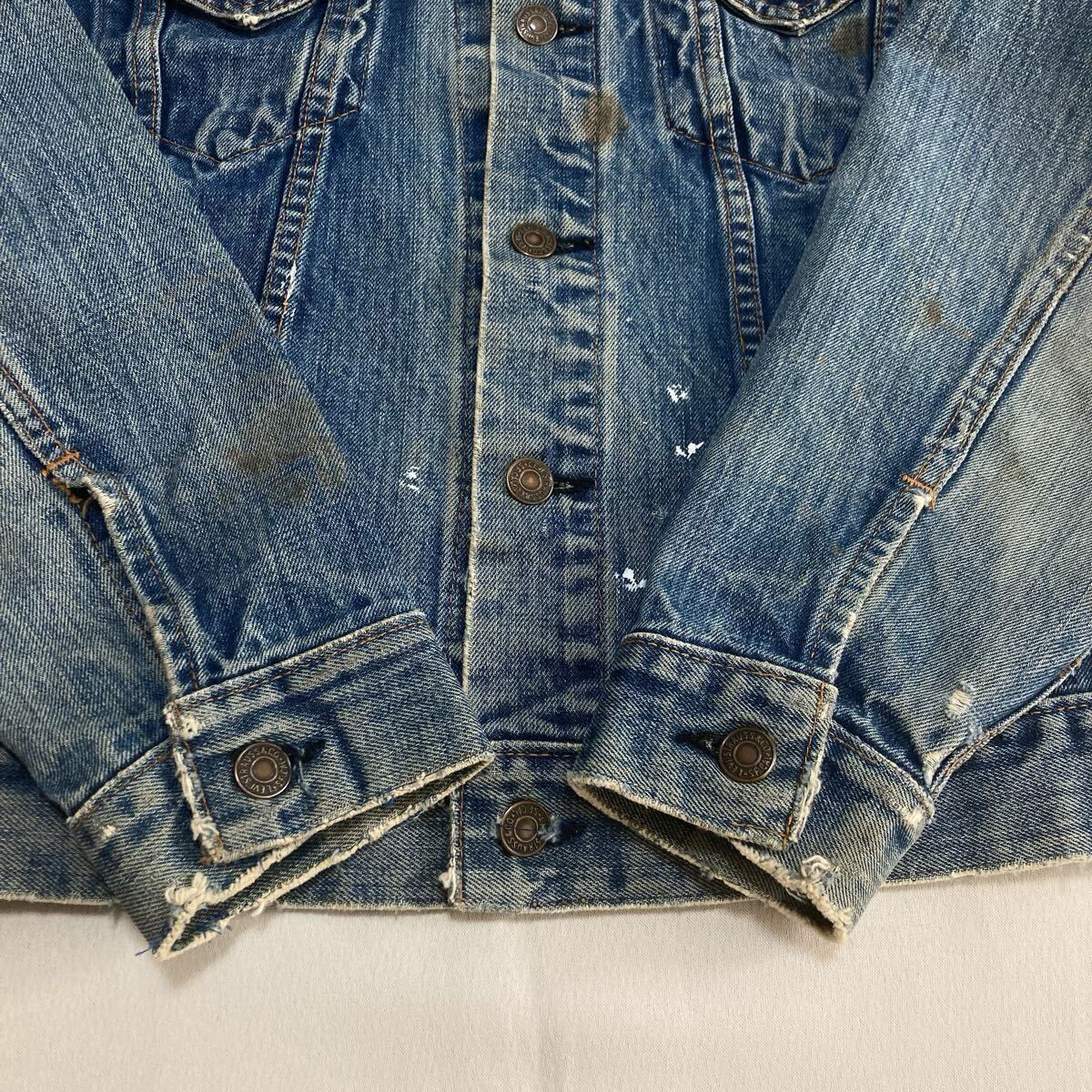 60s〜 リーバイス 70505 BIGE ヴィンテージ オリジナル(LEVIS 1st 2nd 3rd 506XX 507XX 558 557 71205 501 505 66前期 などお好きな方に)_画像8