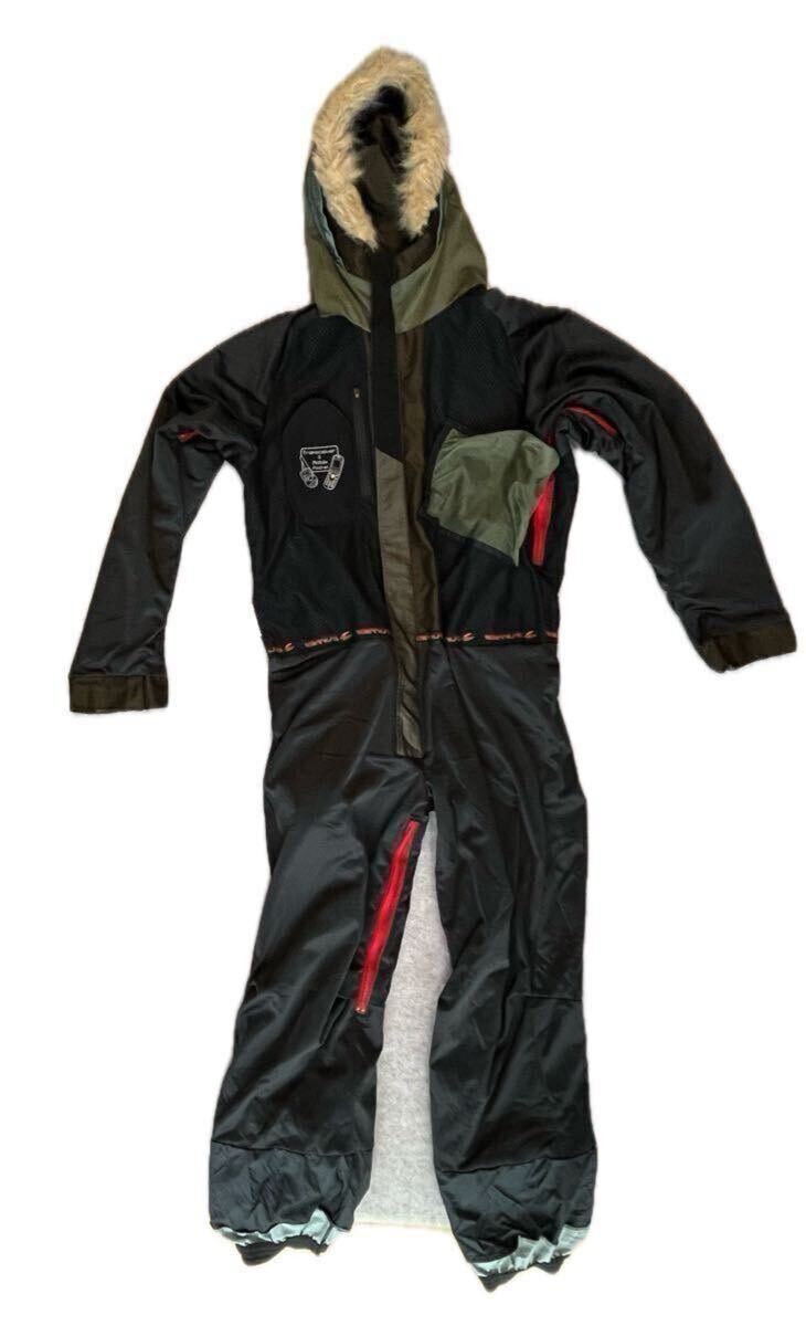 ESTIVO エスティボ スノーボード ミリタリーデザイン スノボ ウインタースポーツ つなぎ ウェア 11-4サイズ_画像3