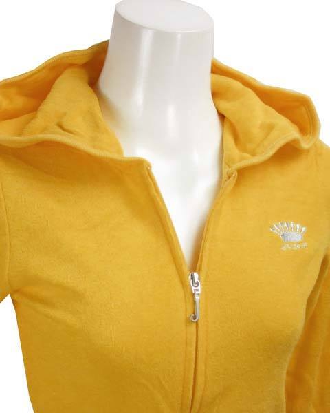 ジューシークチュール 黄 パイル パーカー 14_画像4