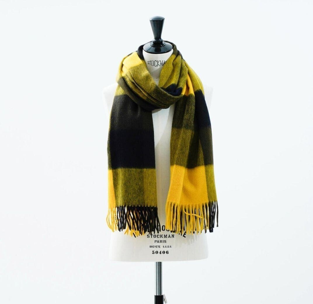 Joshua Ellis マフラー ストール 大判 カシミヤ ジョシュア エリス_画像3