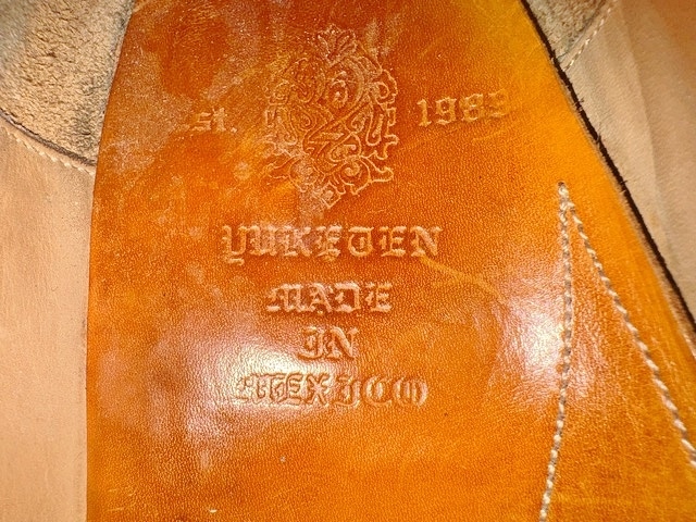 約8万円 ユケテン YUKETEN USA アメリカ ポストマンシューズ オフィサーシューズ レザーシューズ ビジネスシューズ ブーツ redwing チペワ_画像4