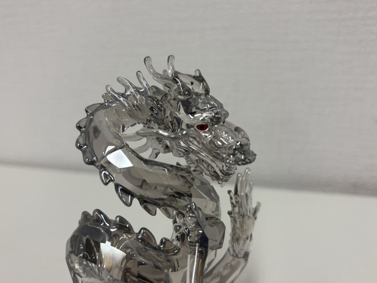 E050-X3-72928 SWAROVSKI Swarovski crystal Dragon SCS25 дракон дракон произведение искусства интерьер украшение текущее состояние товар ①