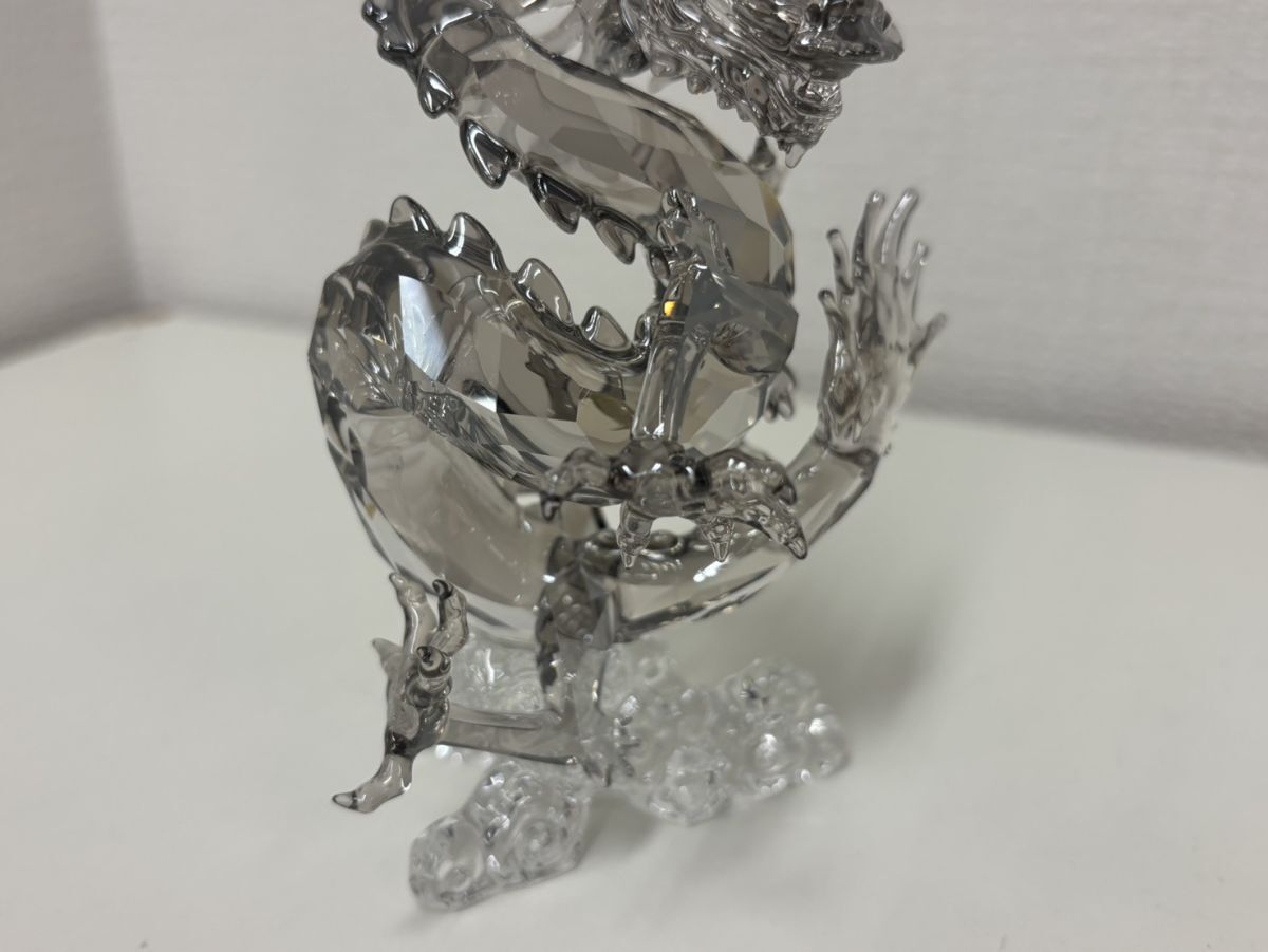 E050-X3-72928 SWAROVSKI Swarovski crystal Dragon SCS25 дракон дракон произведение искусства интерьер украшение текущее состояние товар ①