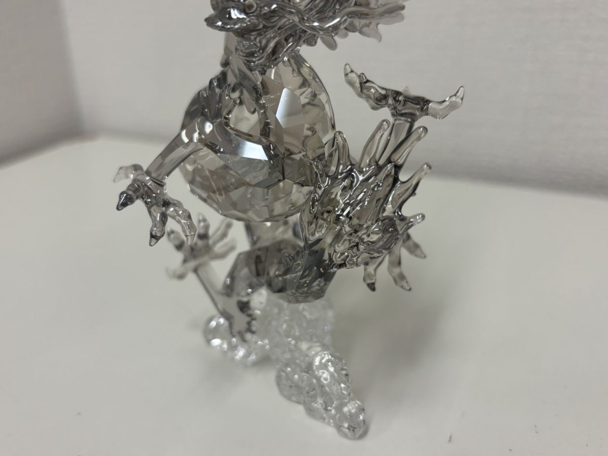 E050-X3-72928 SWAROVSKI Swarovski crystal Dragon SCS25 дракон дракон произведение искусства интерьер украшение текущее состояние товар ①