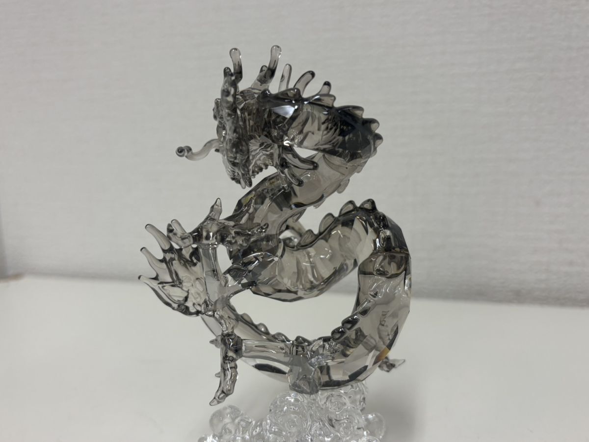 E050-X3-72928 SWAROVSKI Swarovski crystal Dragon SCS25 дракон дракон произведение искусства интерьер украшение текущее состояние товар ①