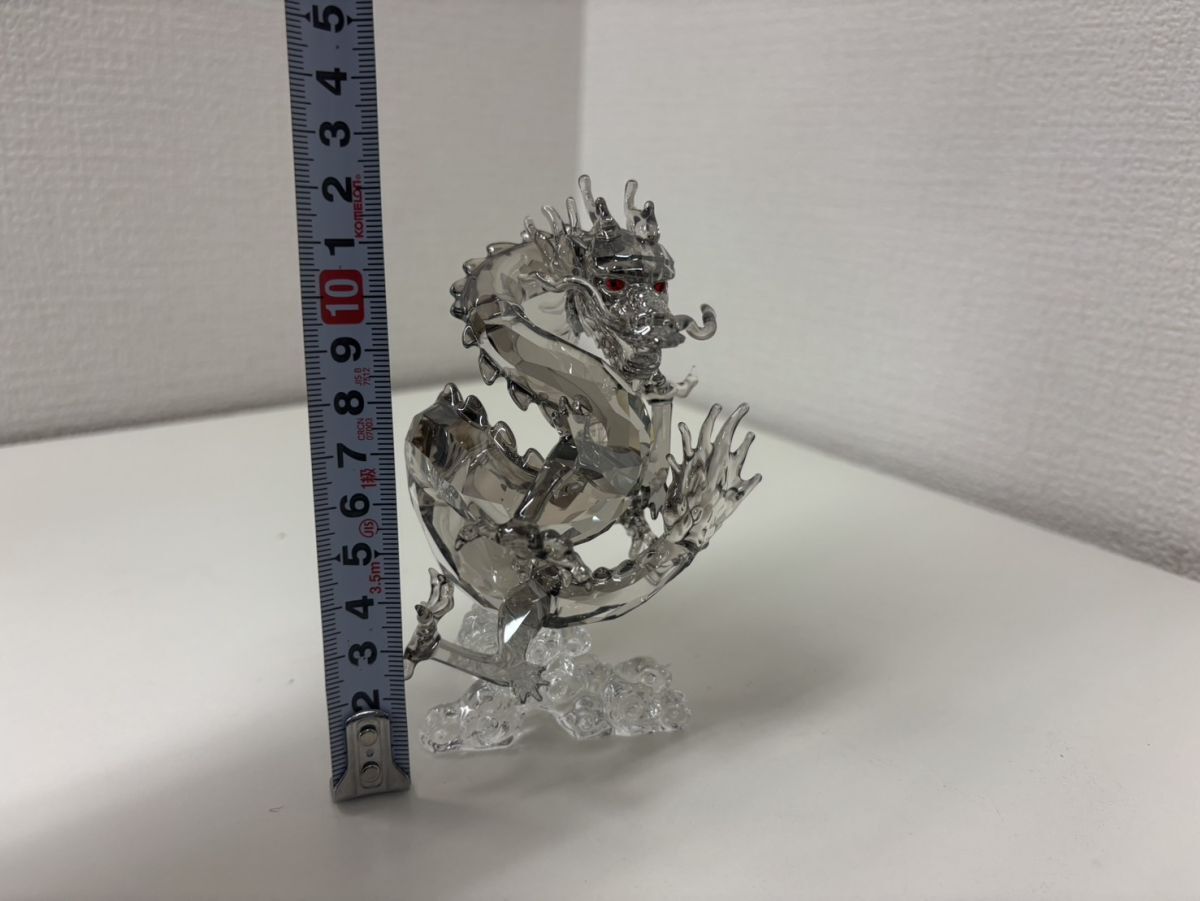 E050-X3-72928 SWAROVSKI Swarovski crystal Dragon SCS25 дракон дракон произведение искусства интерьер украшение текущее состояние товар ①