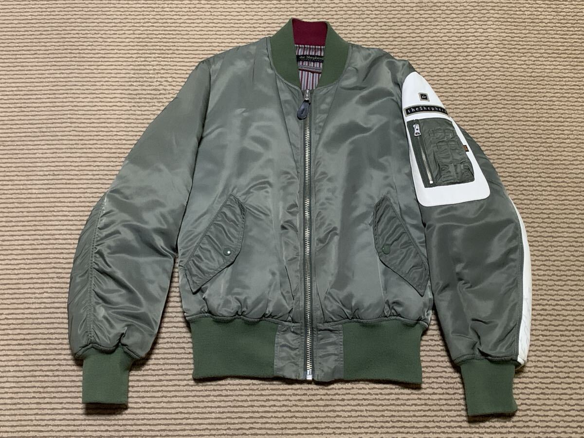 the Shepherd UNDERCOVER ALPHA MA-1 正規品 サイズL 美中古 初期復刻品_画像1