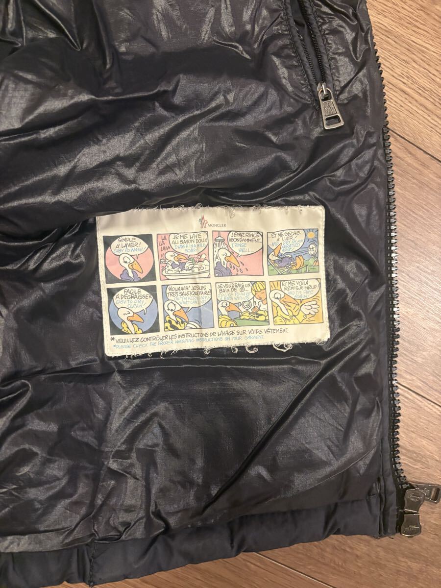 激レア★MONCLER★FEDOR GIUBBOTTO★サイズ3 ブラック モンクレール 生産終了_画像7