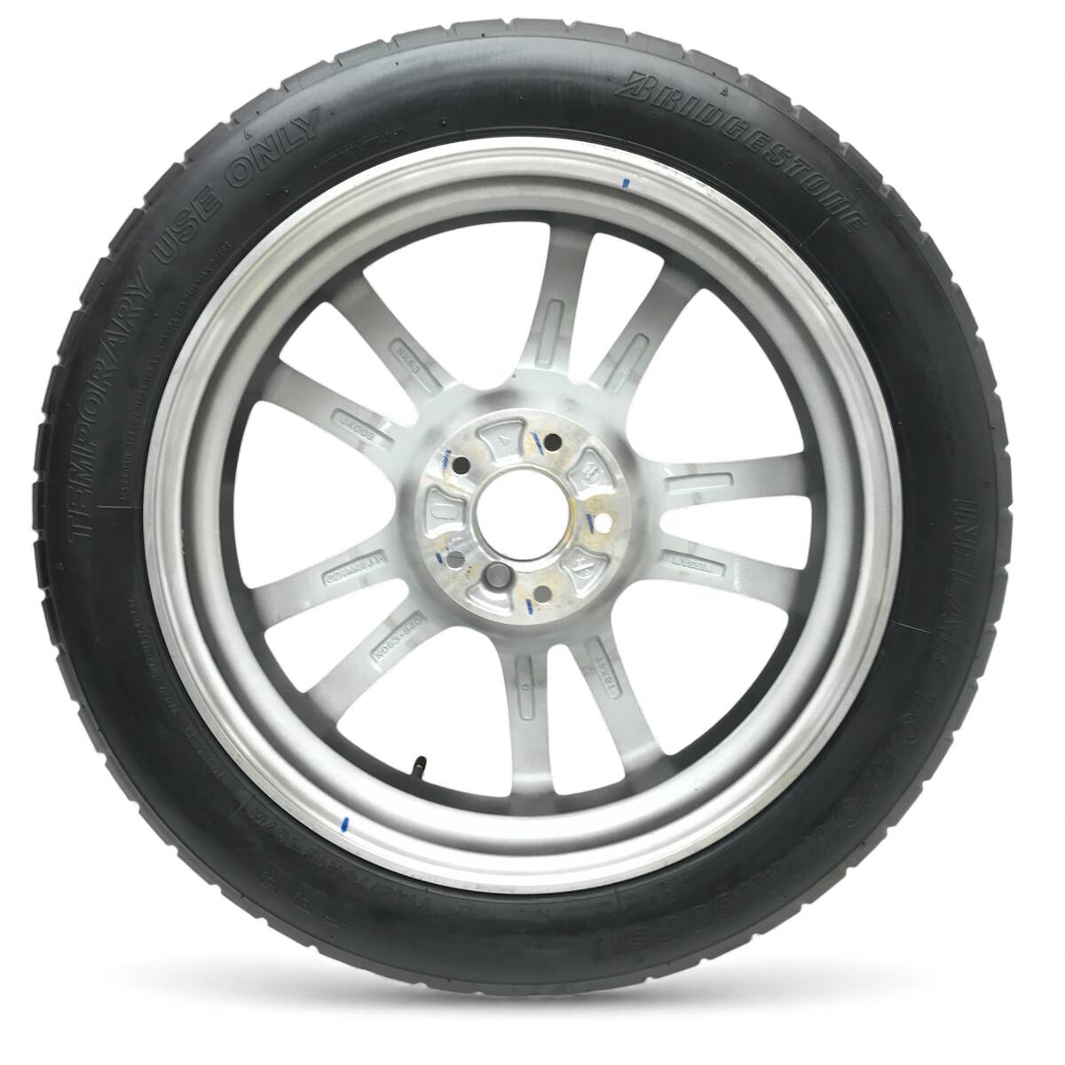 ▲未使用品 スカイライン CKV36 フーガ KY51 日産純正 スペア タイヤ テンパー 145/70R18 18インチ PCD114.3/5H ビッグキャリパー対応▲_画像3