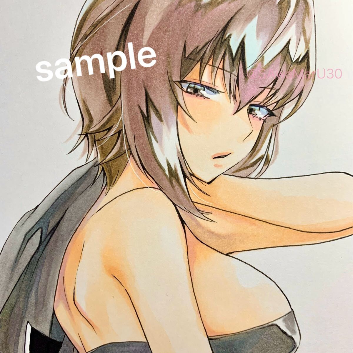  такой же человек ручные иллюстрации /A4/ Girls&Panzer / запад ...