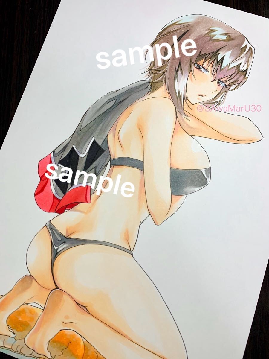  такой же человек ручные иллюстрации /A4/ Girls&Panzer / запад ...