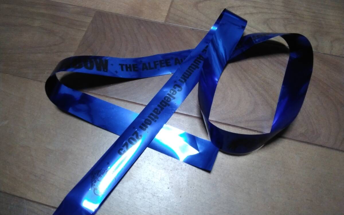 ブルー　青　秋 アルフィー THE ALFEE 2025 特効テープ _画像1