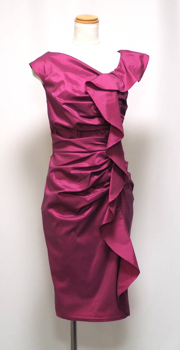 TADASHI SHOJI　タダシショージ　PURPLE　ワンピース　「２ 」/ ９号程度_画像1