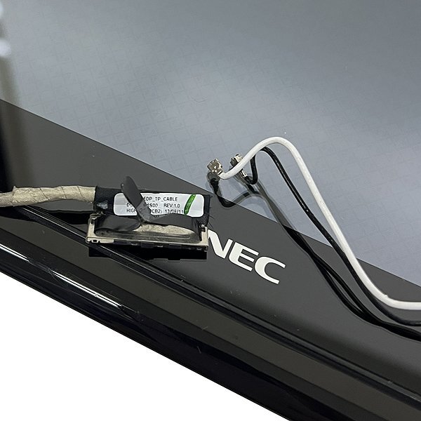 液晶パネル 天板 NEC LaVie S PC-LS550NSB 動作確認済 PCパーツ 修理 部品 パーツ YA3119-B2303N043_画像3
