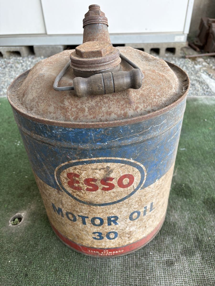 eso Vintage масло жестяная банка ESSO поиск старый машина retro 