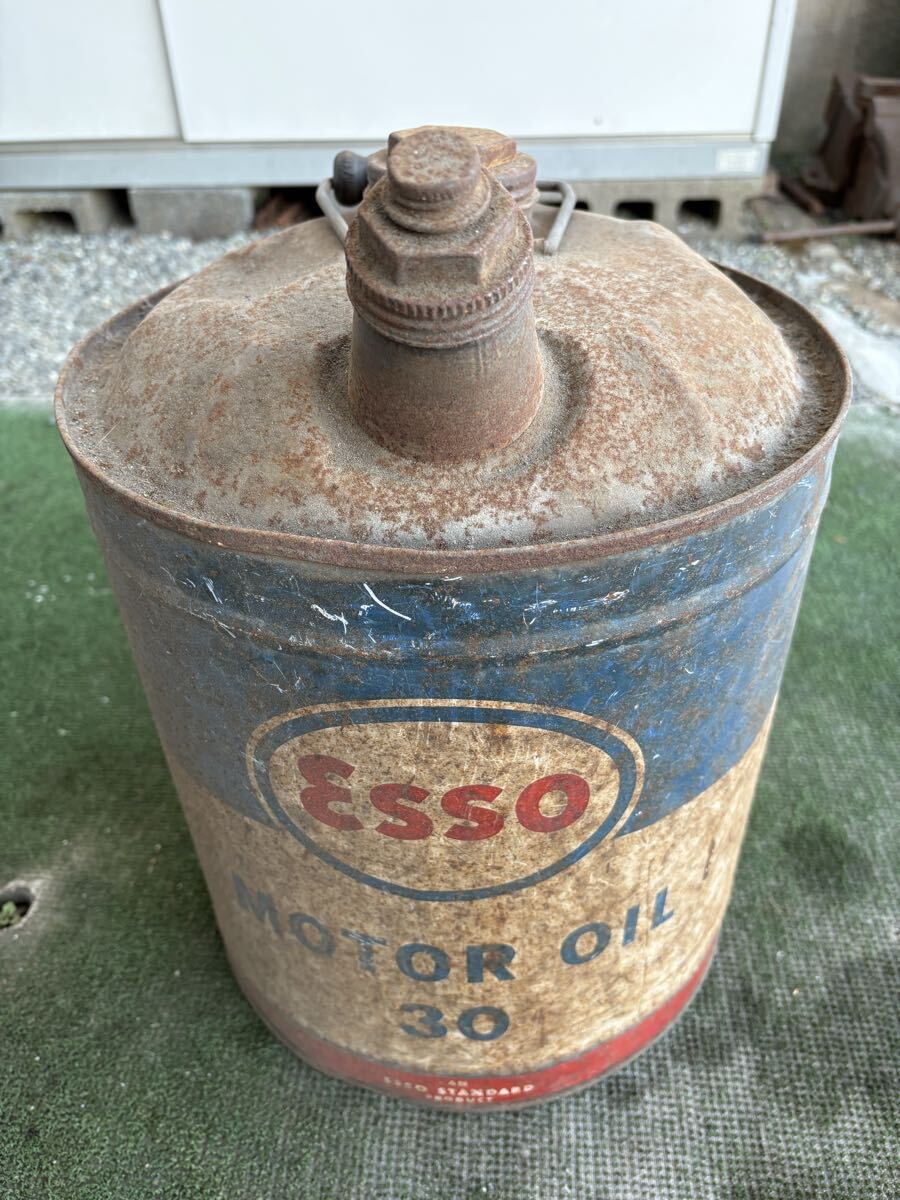 eso Vintage масло жестяная банка ESSO поиск старый машина retro 