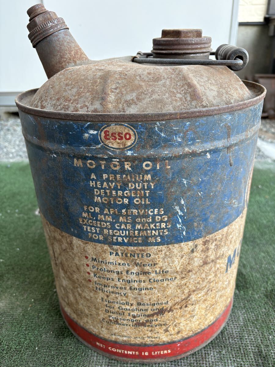 eso Vintage масло жестяная банка ESSO поиск старый машина retro 