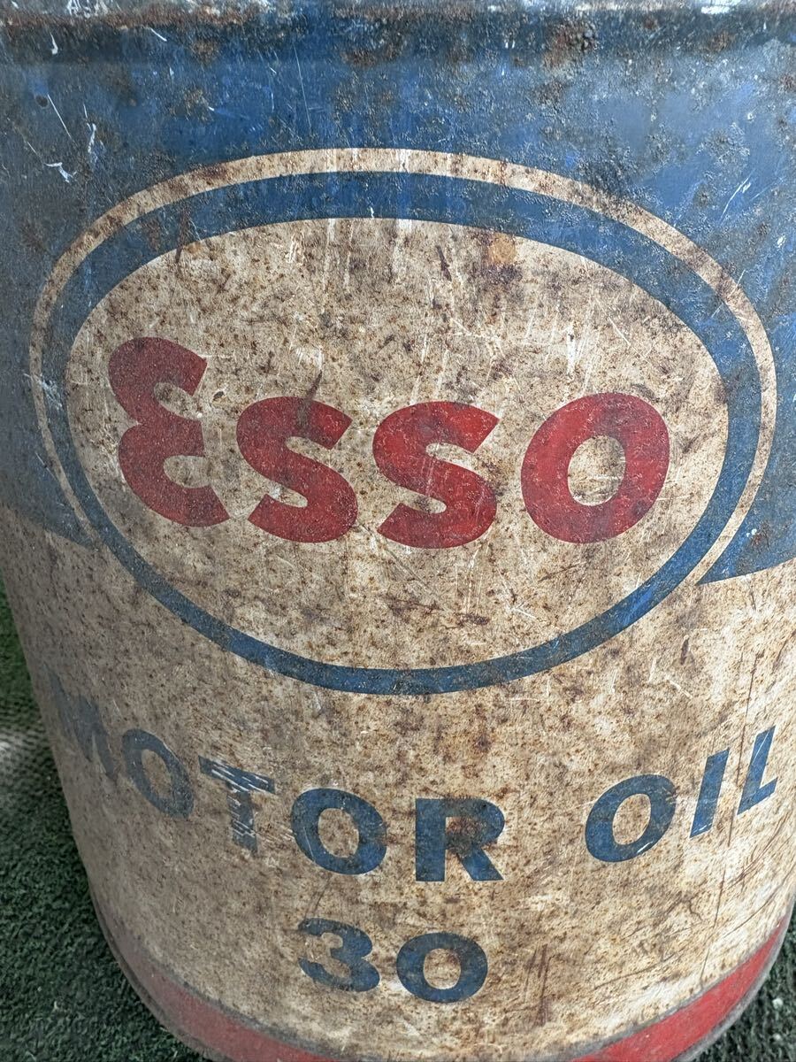 eso Vintage масло жестяная банка ESSO поиск старый машина retro 