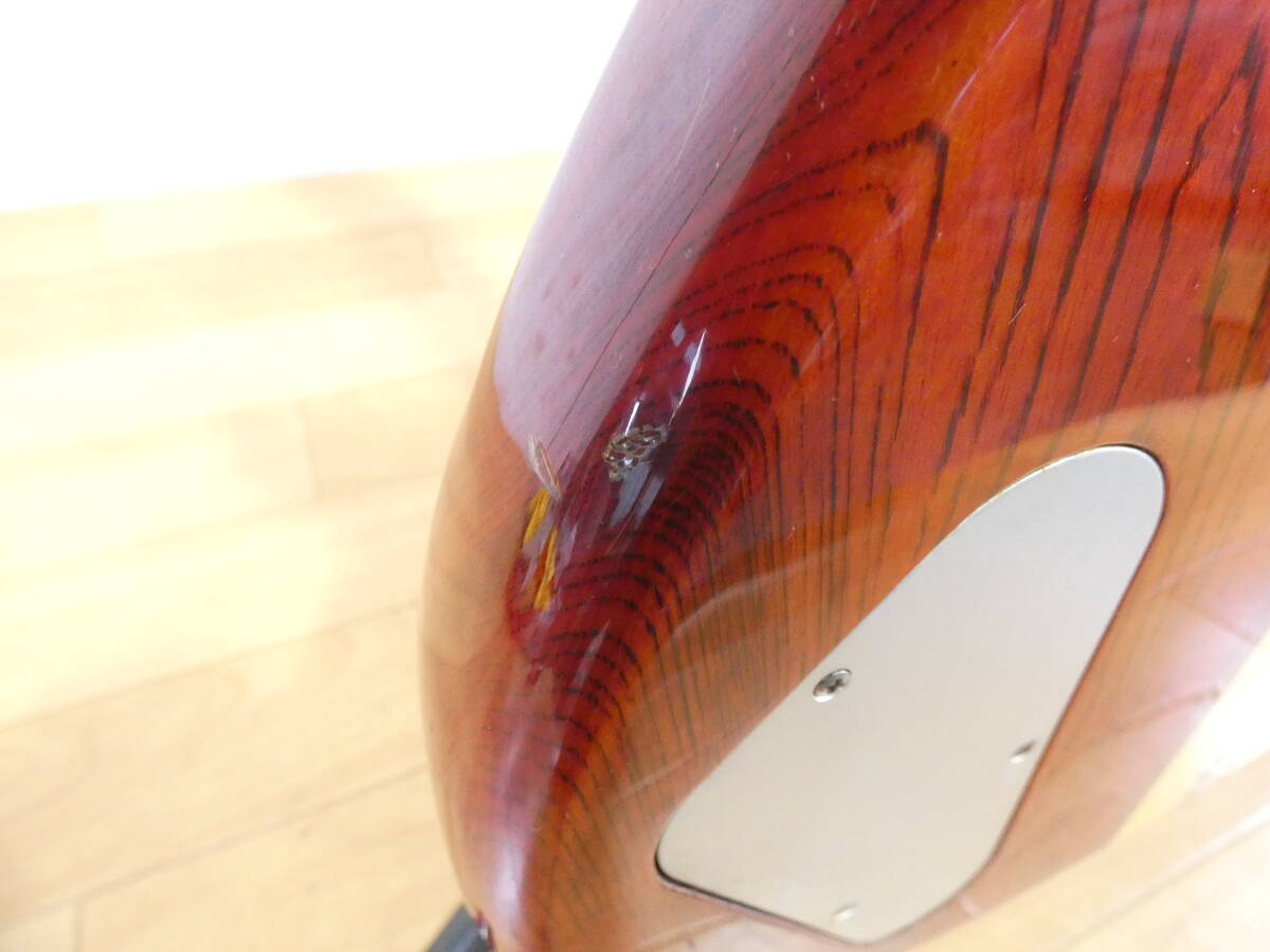 【S) USED!Aria Pro Ⅱ エレキベース SB-R60★アリアプロ/ケース無し/スルーネック ※現状品@170(11)】_画像6