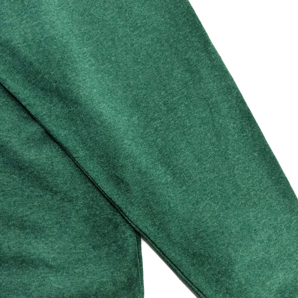 Carhartt カーハート ヘンリーネック 長袖ポケットＴシャツ グリーン(メンズ XL)中古 古着 V6416_画像7