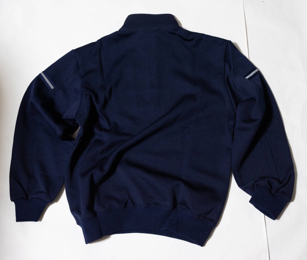 体操服★コロンバイン 学校ジャージ上着 紺×バイオレットブルー 140 未使用品即決！_画像6