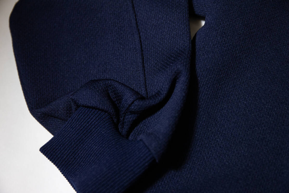 体操服★コロンバイン 学校ジャージ上着 紺×バイオレットブルー 140 未使用品即決！_画像4