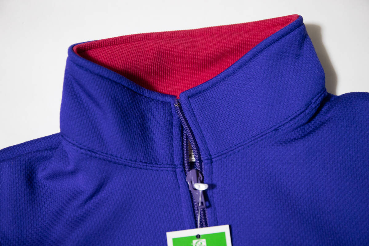体操服★コロンバイン 学校ジャージ上着 バイオレットブルー 130 未使用品即決！_画像2