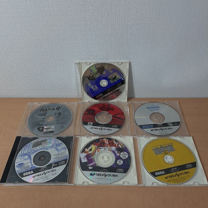 1円 セガサターン ソフト ディスクのみ まとめ まとめ売り SEGA SATURN プロレスリング プロ野球 グレイテストナイン など_画像1