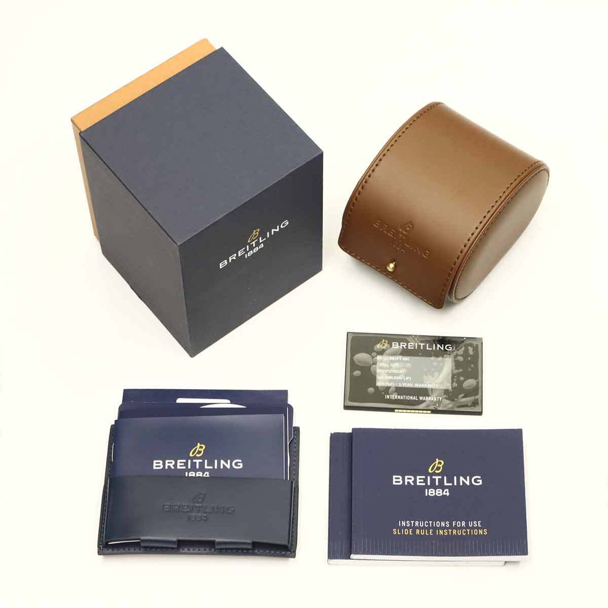 ブライトリング BREITLING ナビタイマー B01 クロノグラフ 43 AB0121 メンズ 腕時計 ブラック 自動巻き Navitimer 90303429_画像2