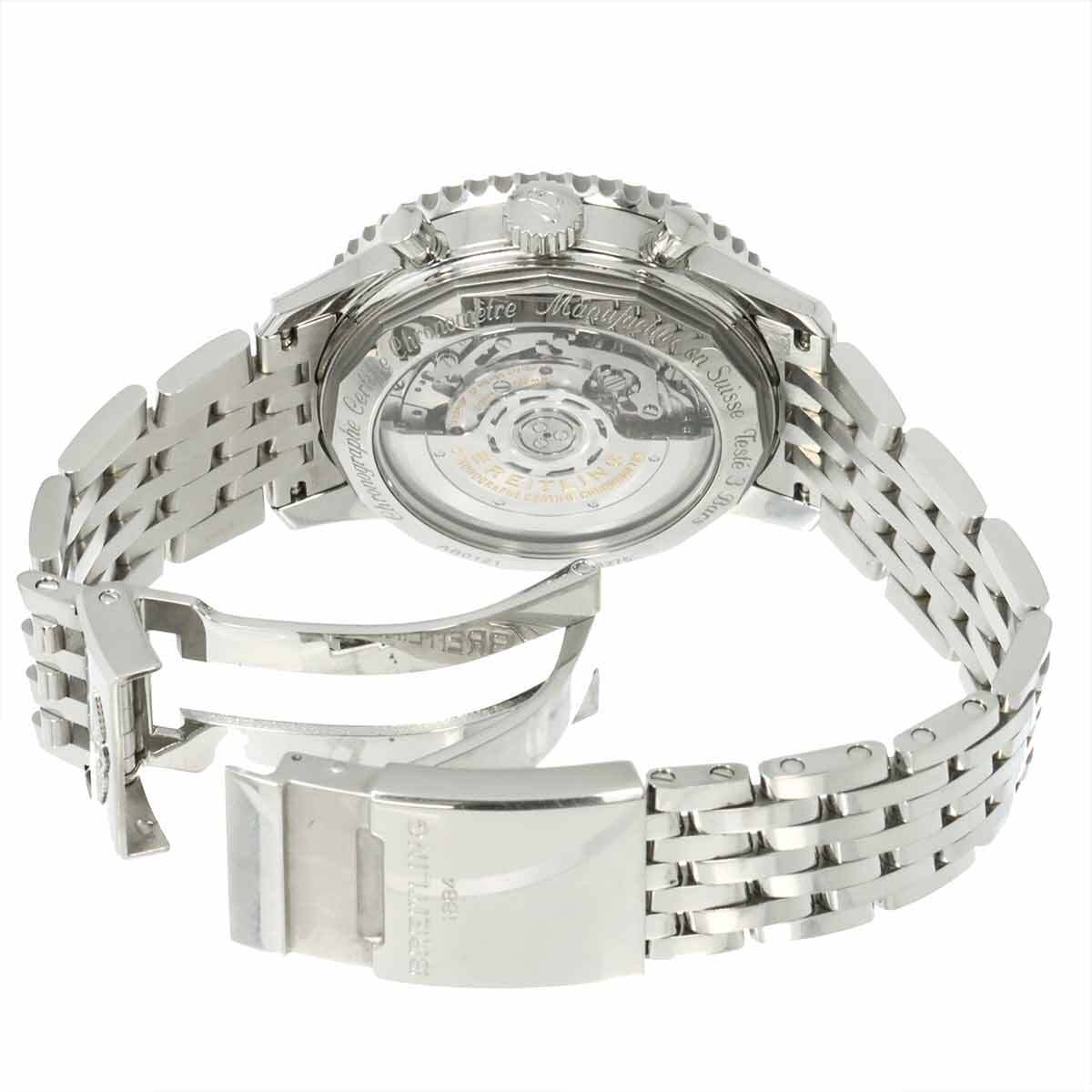 ブライトリング BREITLING ナビタイマー B01 クロノグラフ 43 AB0121 メンズ 腕時計 ブラック 自動巻き Navitimer 90303429_画像5