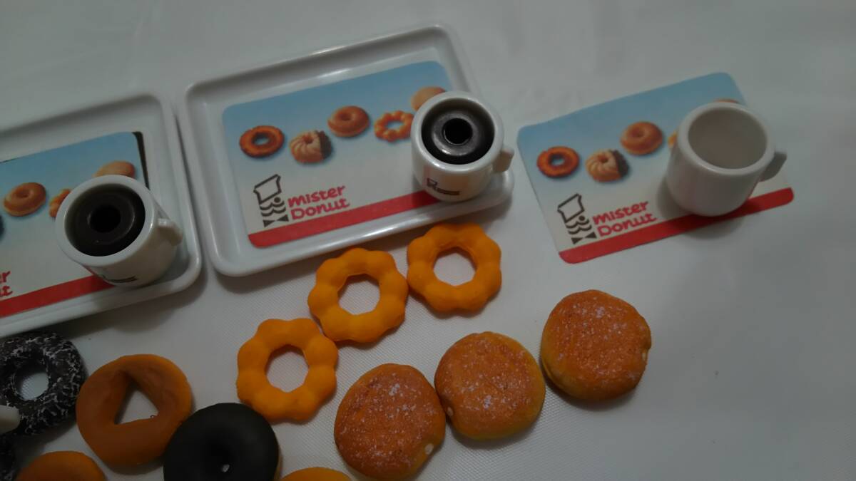 【丸-2886】■※小物のみ■リカちゃん ミスタードーナツショップ■ミニチュア/おままごと/ドーナッツ/おもちゃ（IS）_画像4