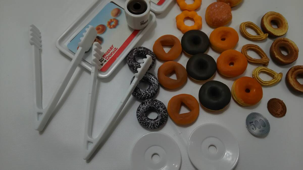 【丸-2886】■※小物のみ■リカちゃん ミスタードーナツショップ■ミニチュア/おままごと/ドーナッツ/おもちゃ（IS）_画像5