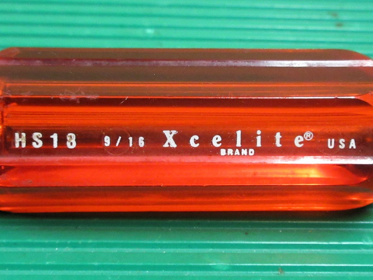 Xcelite HS18 9/16 六角ナットドライバー 未検査品_画像2