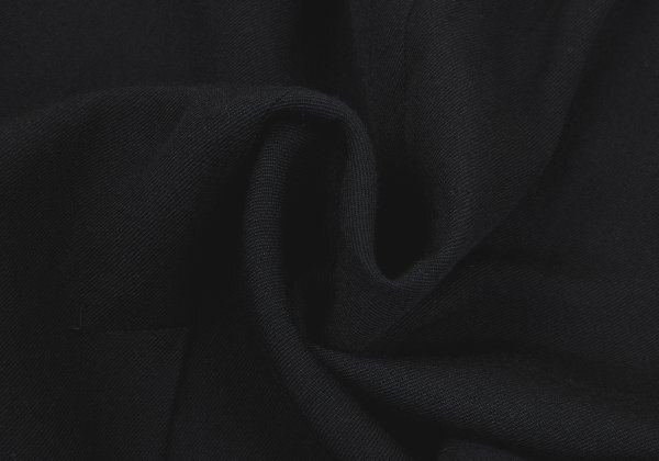 コムコム コムデギャルソンCOMME des GARCONS ウール台形スカート 黒M 【レディース】_画像9