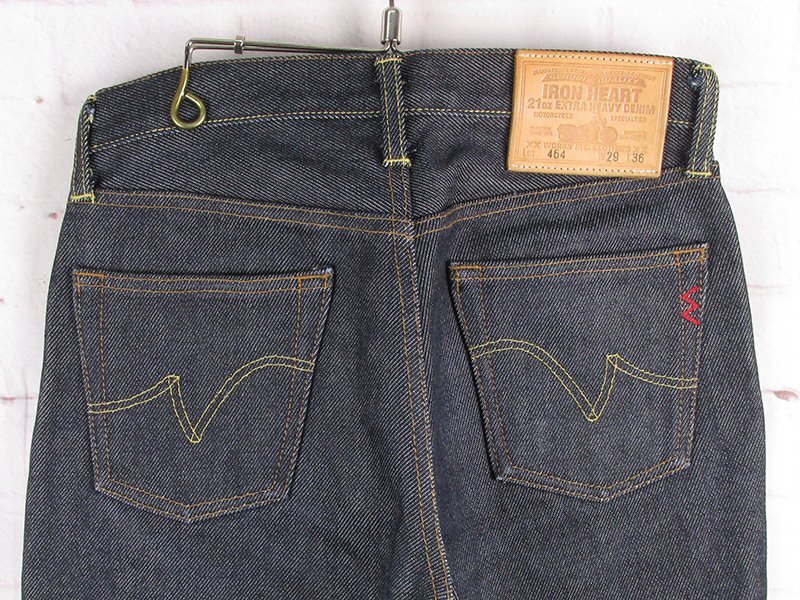 YP22309 IRON HEART железный Heart 464 джинсы Denim брюки ботинки cut W29