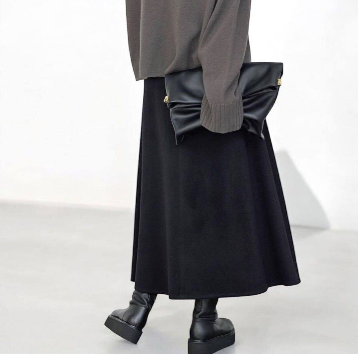 Deuxieme Classe 2022AW EVERDAY I LIKE FLARE スカート_画像6