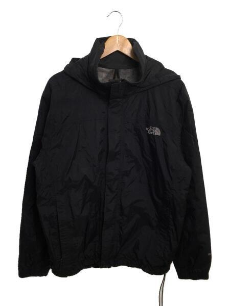 THE NORTH FACE★ザノースフェイス 防水透湿 HYVENT ハイベント マウンテン パーカー ジャケット 刺繍ロゴ 黒 Ｓ_画像1