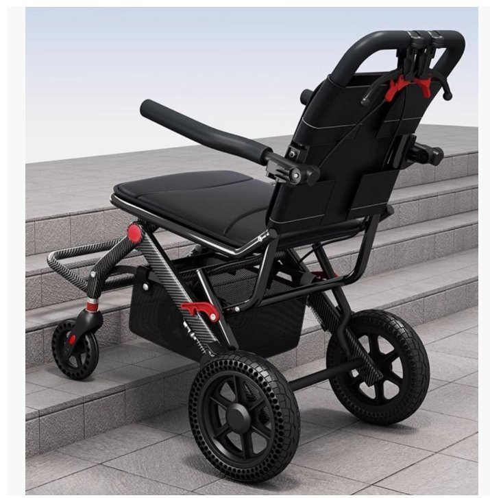 . человек Cart подставка . возможно складной приспособление для ходьбы покупка Cart пожилые люди 4 колесо переворачивание предотвращение нажать возможно стул 