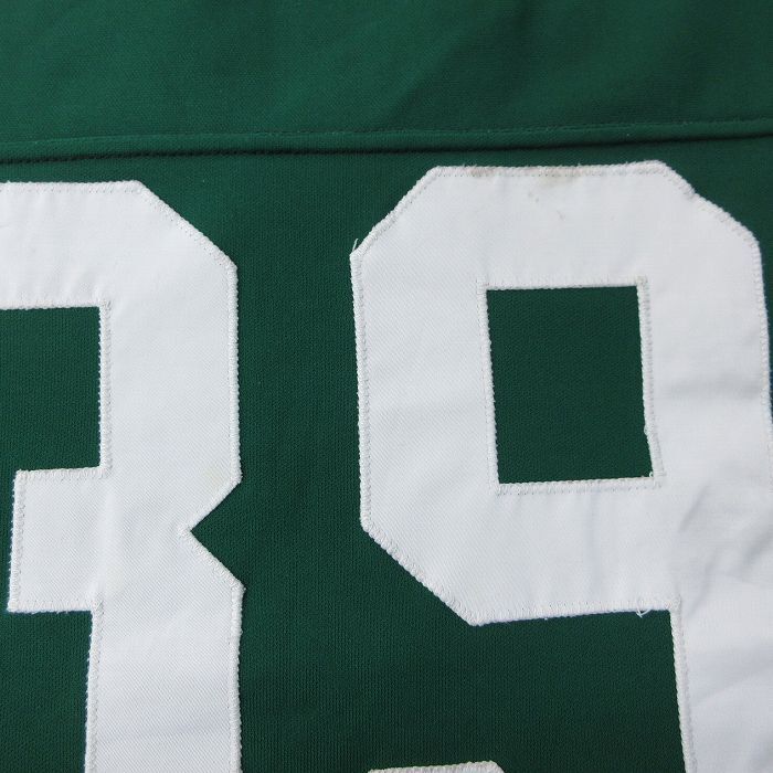 【20%OFF】古着 ウィルソン 7分袖 ビンテージ フットボール Tシャツ キッズ ボーイズ 子ども服 80s 39 Vネック 緑 グリーン 25jun02 2OF_画像6