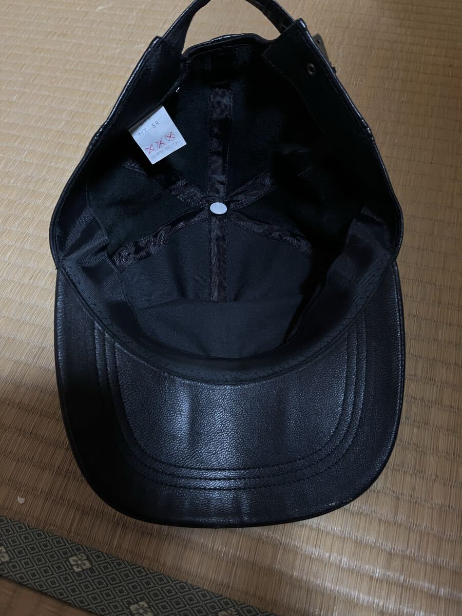 ティンバーランド 羊革 キャップ 帽子_画像4