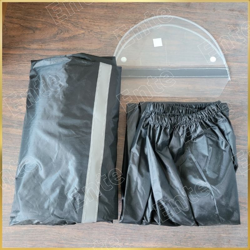 レインコート レインウェア レインスーツ レディース メンズ 男女兼用 上下 レインジャケット レインパンツ 自転車 通勤 通学 雨具 カッパ_画像8