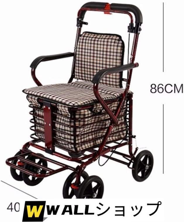 . человек ручная тележка пожилые люди год .. покупка Cart пожилые люди War машина колесо имеется большая вместимость место хранения сумка ходунки приспособление для ходьбы . легкий складной 