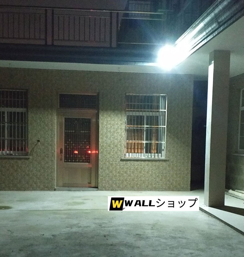 600W街灯ソーラーライト屋外用 防水 高輝度 自動点灯 バッテリー残量表示 太陽光発電 防犯 玄関/庭ガーデンライト投光器*2 照明_画像7