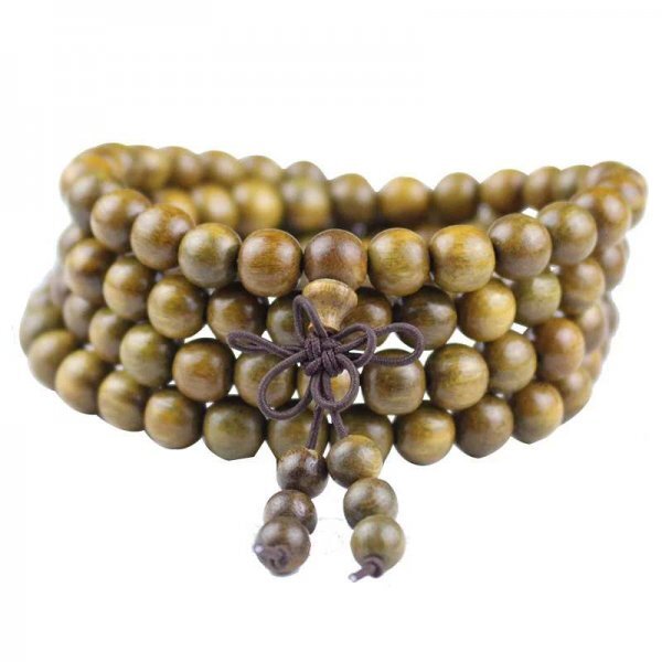 特価 !! [釈迦力] AVALO Ψ3581 20250906-10.2 緑檀製【精工品】 仏珠・念誦 8mm 108珠._画像2