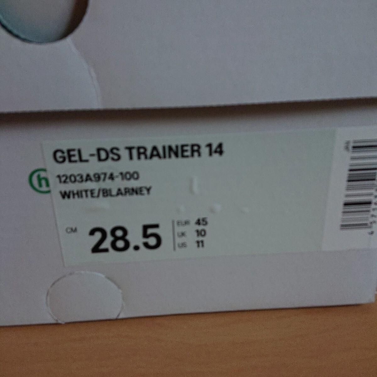 ASICS HIDDEN GEL-DS TRAINER 14 28.5cm_画像7